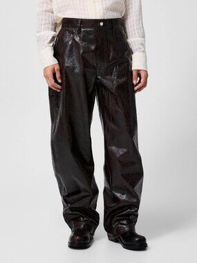 BNWT AW25 SEFR NASEDO COATED DARK TECH PANTS 34 & 36